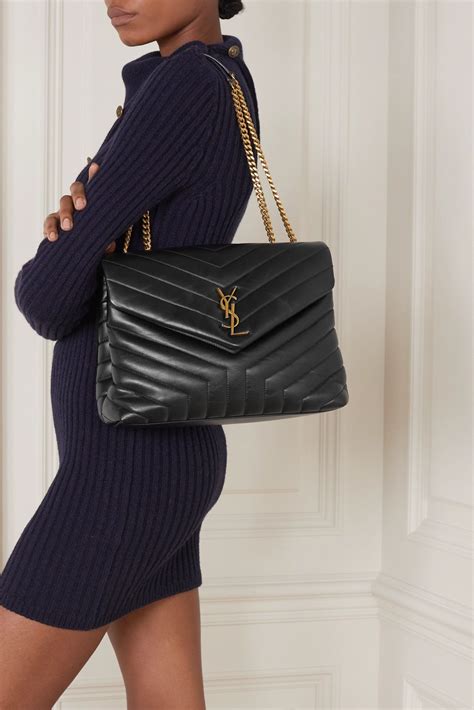 ysl leather strap bag|YSL over the shoulder bag.